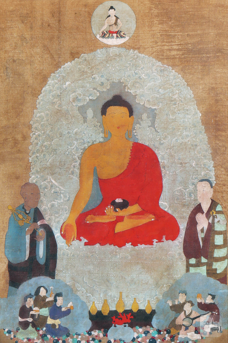 清 药师佛唐卡